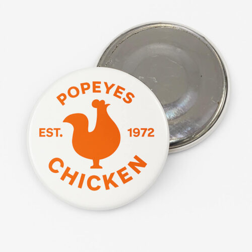 badge magnet personnalisé D25mm