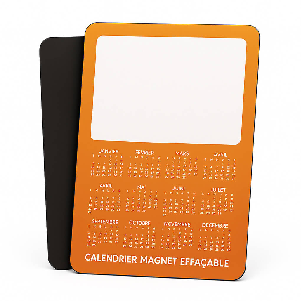 Calendrier magnétique effaçable à sec 47 Calendrier magnétique effaçable à sec