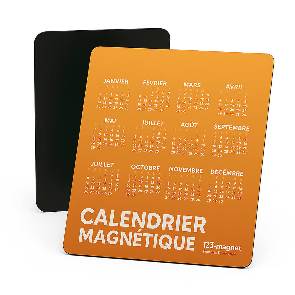 Calendrier magnétique publicitaire 46 Calendrier magnétique publicitaire