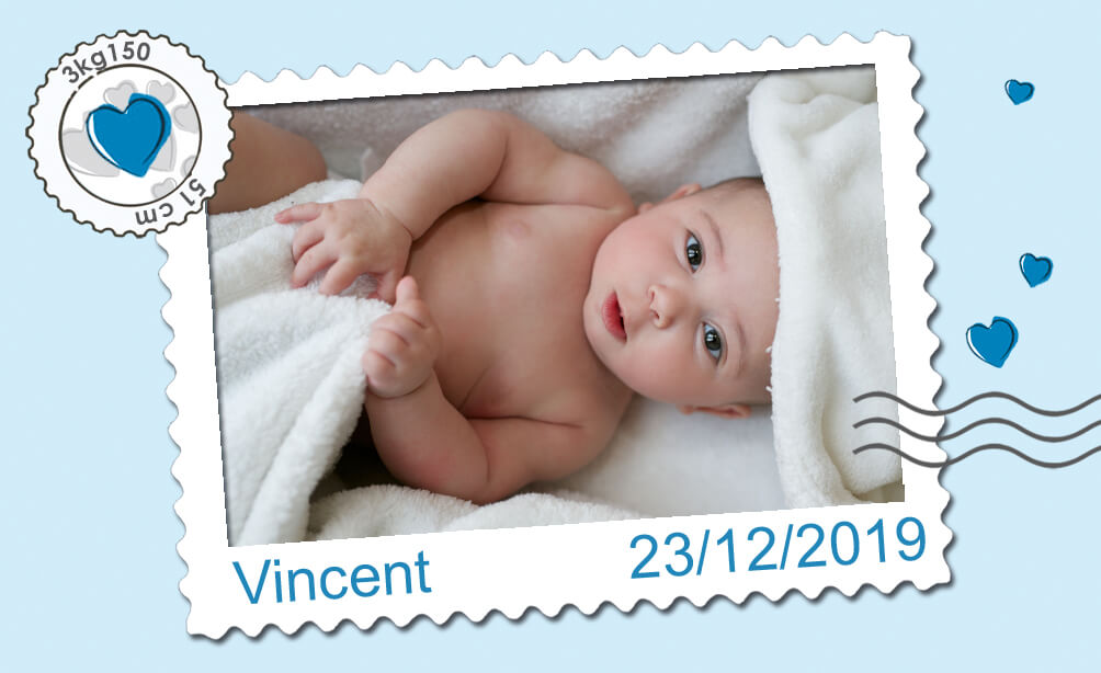 Faire-part magnet rectangulaire 50 Faire-part magnet rectangulaire – Image 5