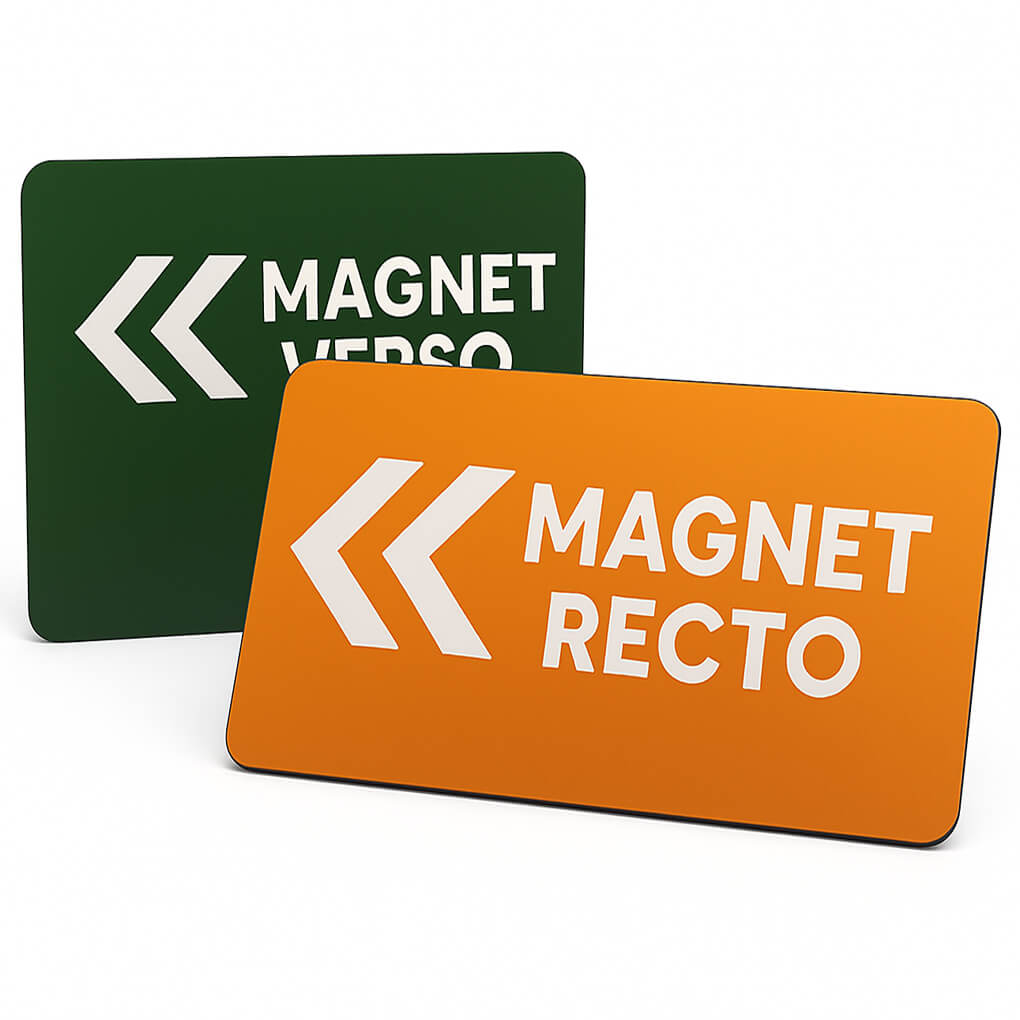 Magnet recto-verso