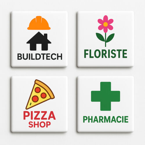 faire-part magnet rond