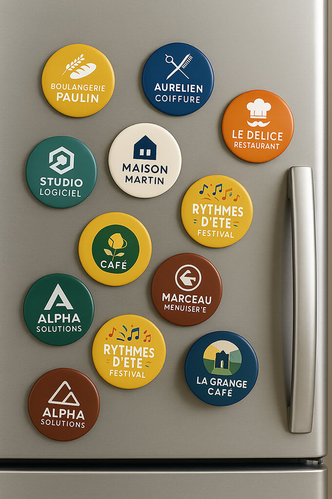 magnet badge rond ⌀ 5,6cm 48 magnet badge rond ⌀ 5,6cm – Image 3