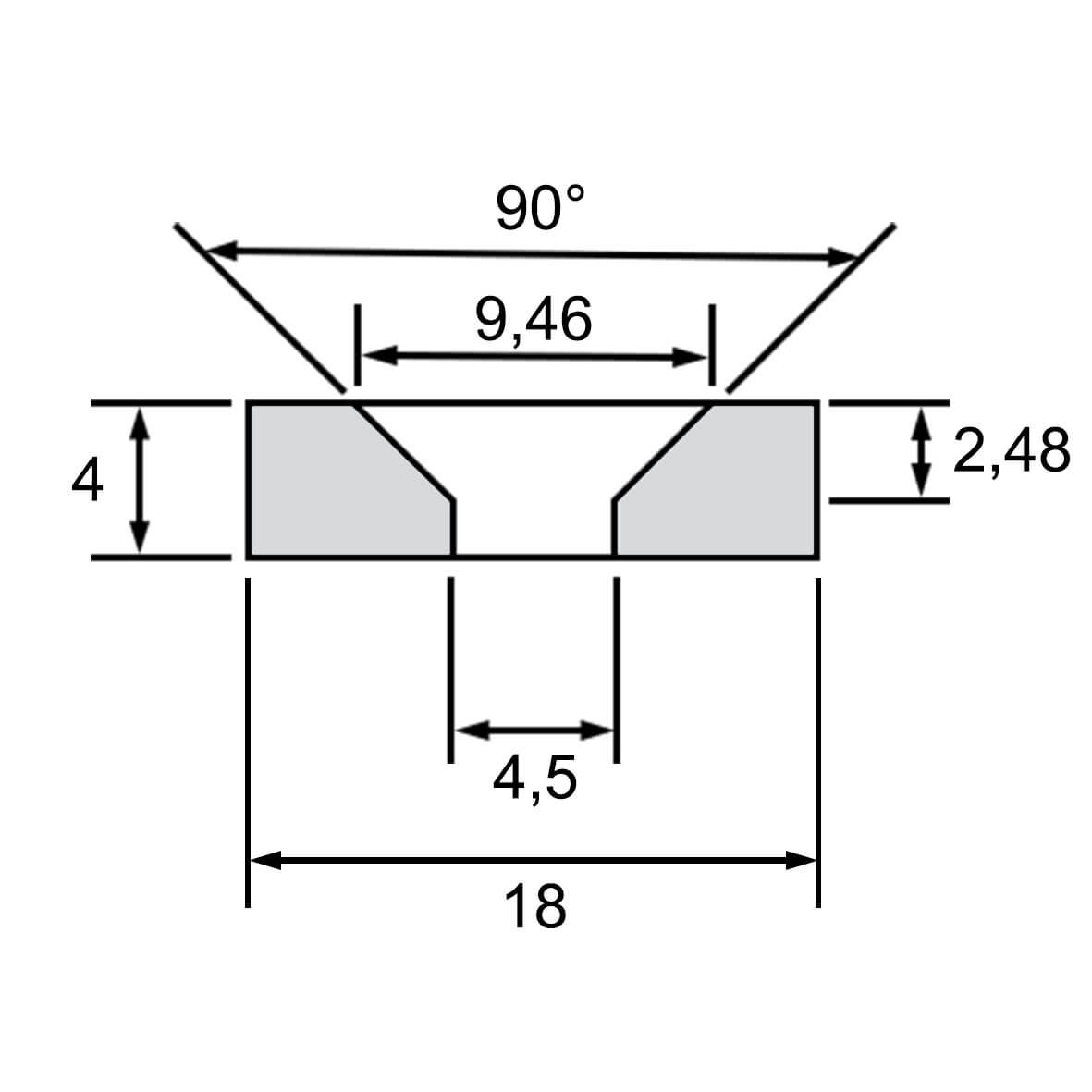 Aimant néodyme à visser ⌀18x4, puissance 4Kg 49 Aimant néodyme à visser ⌀18x4, puissance 4Kg – Image 4