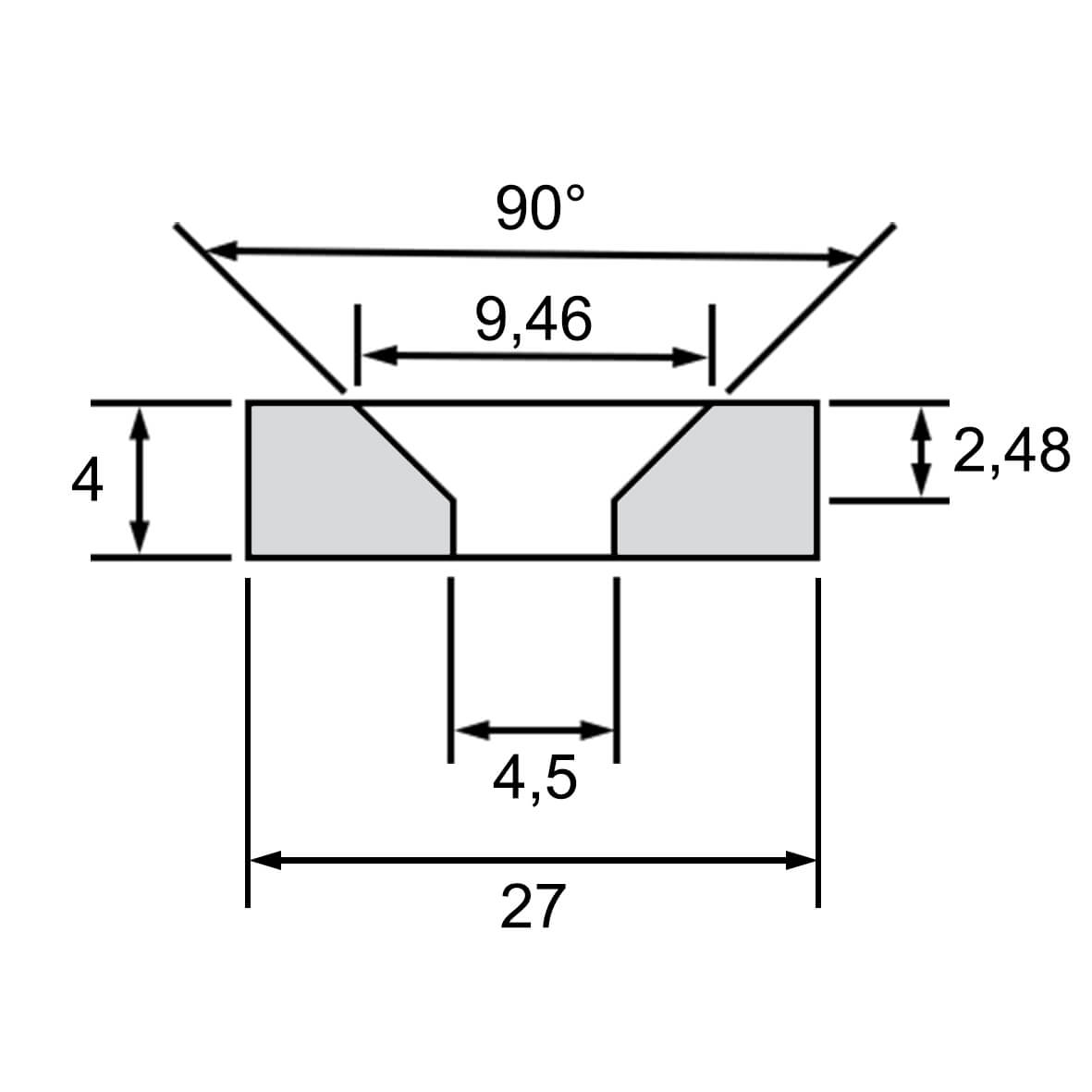 Aimant néodyme à visser ⌀27x4, puissance 8Kg 49 Aimant néodyme à visser ⌀27x4, puissance 8Kg – Image 4