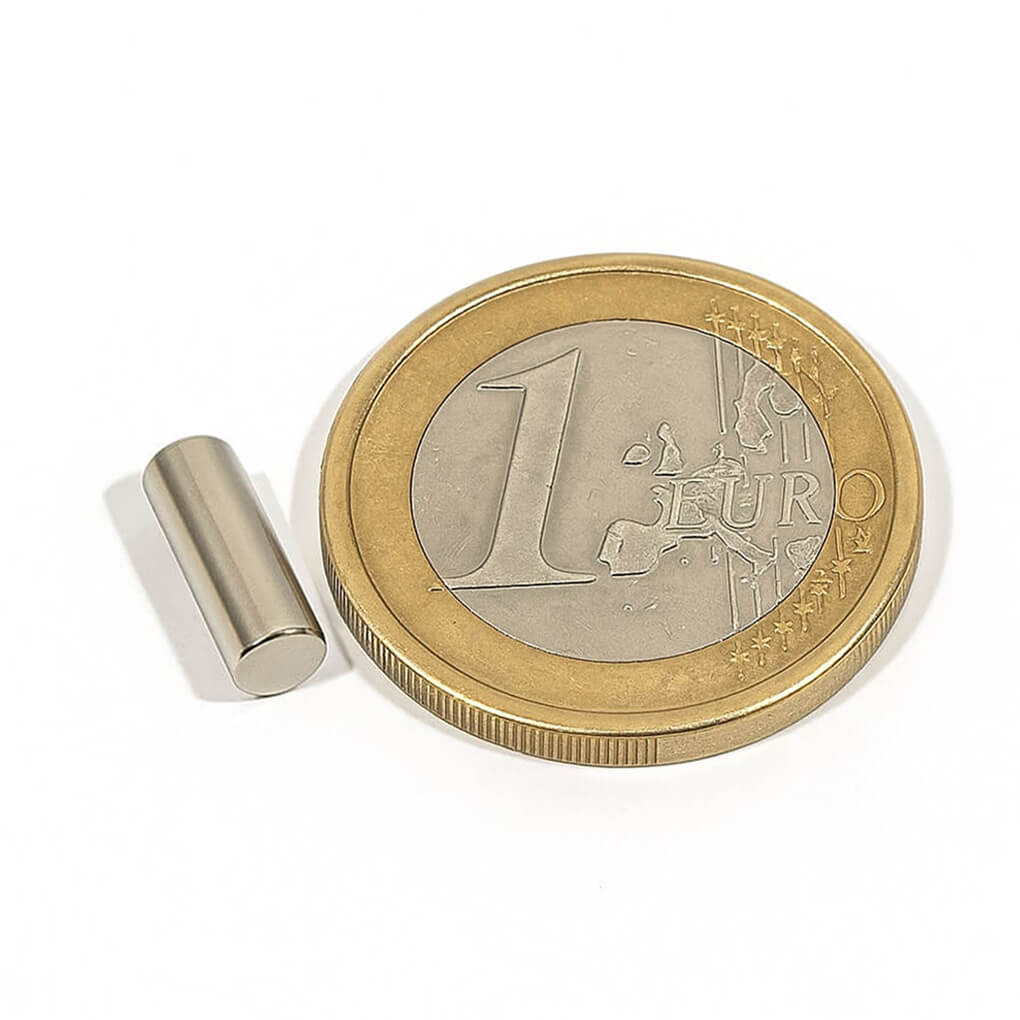 Aimant néodyme disque Ø 4x10mm, puissance 0.66kg 52 Aimant néodyme disque Ø 4x10mm, puissance 0.66kg