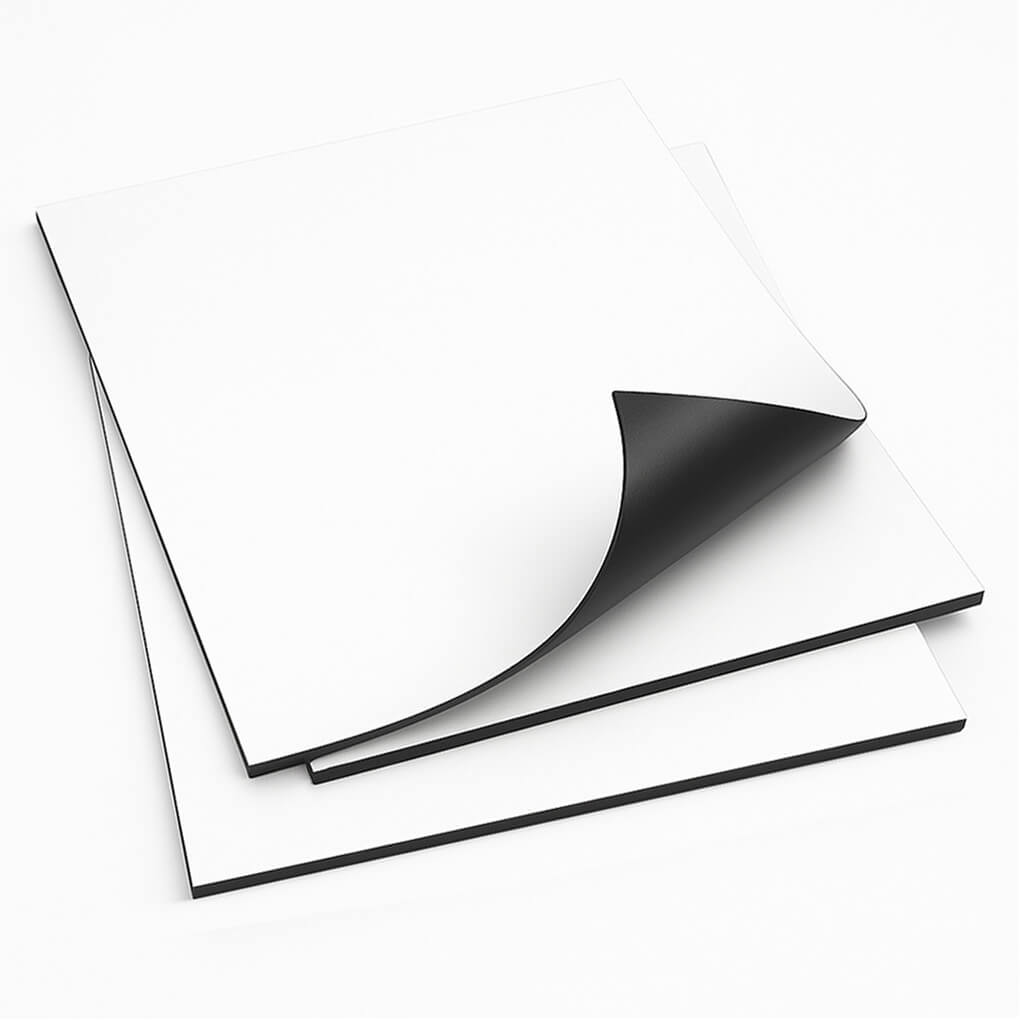Feuille magnet blanche