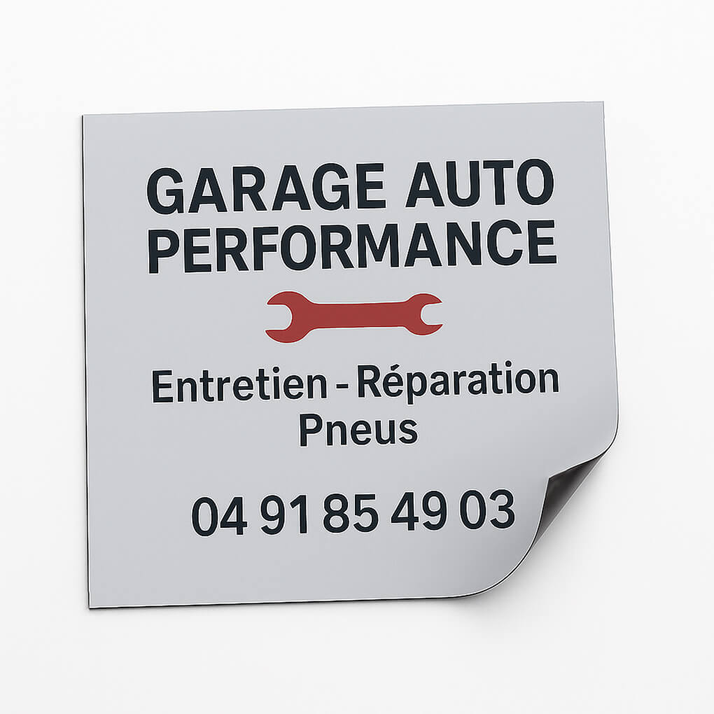 Magnet voiture 30x30cm