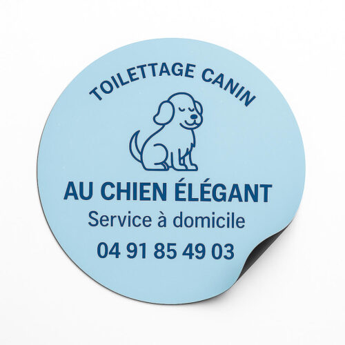 magnet voiture rond