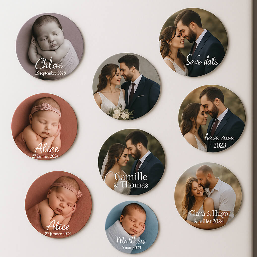faire-part magnet rond 53 faire-part magnet rond – Image 8