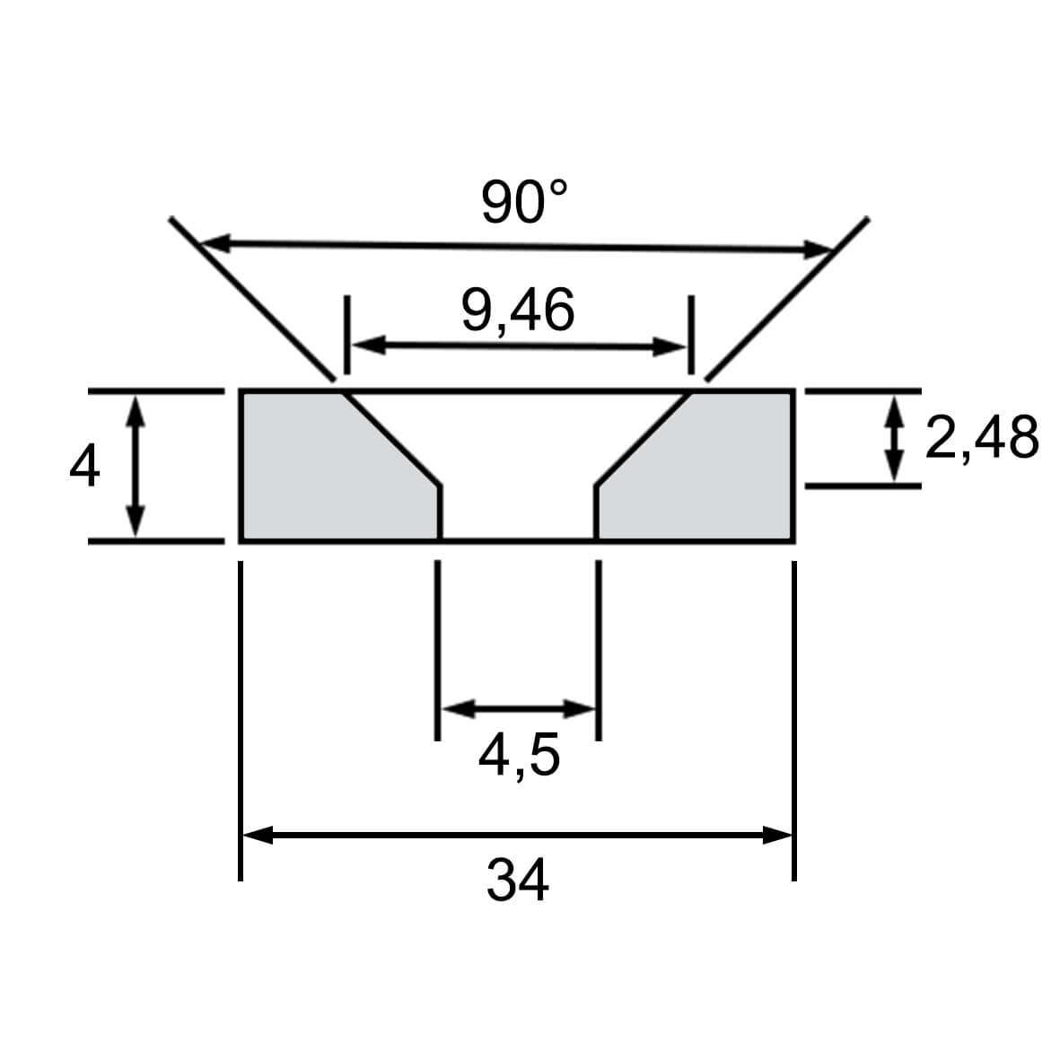 Aimant néodyme à visser ⌀34x4, puissance 10Kg 49 Aimant néodyme à visser ⌀34x4, puissance 10Kg – Image 4