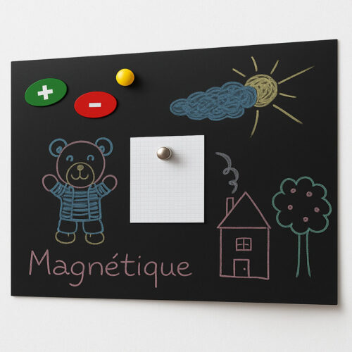 tableau magnétique autocollant souple 100x60cm